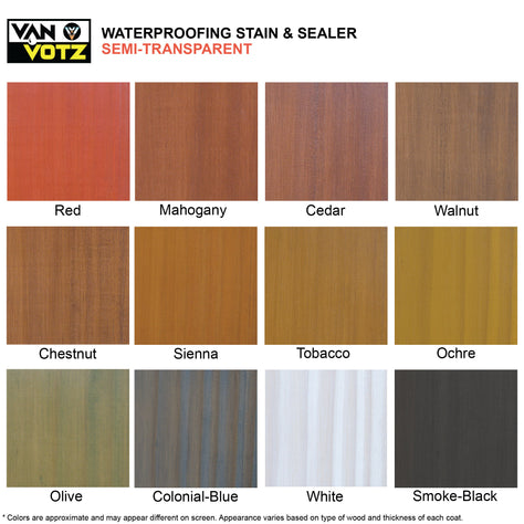 Waterproofing Stain & Sealer Semi-Transparent