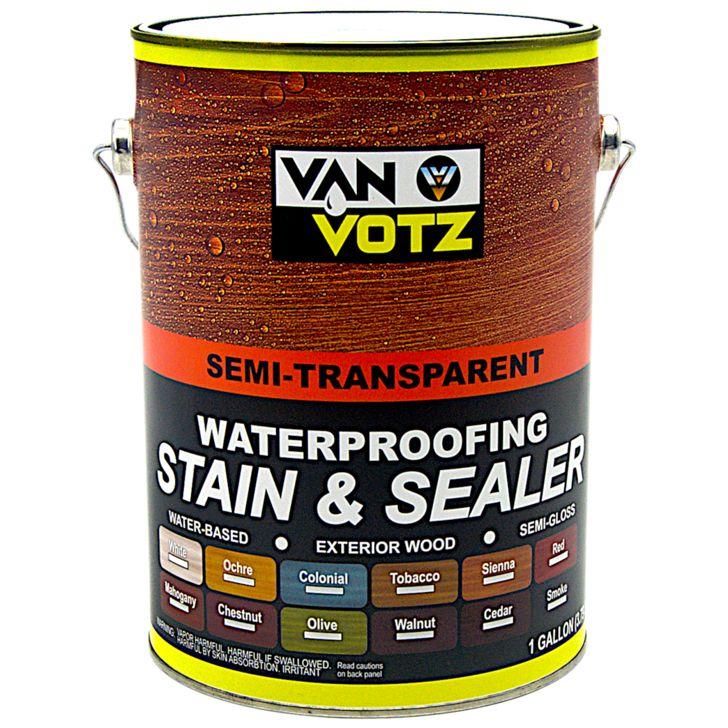 Waterproofing Stain & Sealer Semi-Transparent